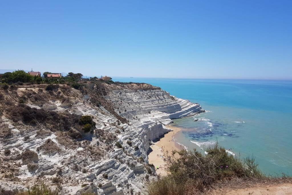J M Villa Al Mare Con Veduta Spettacolare Sciacca Esterno foto