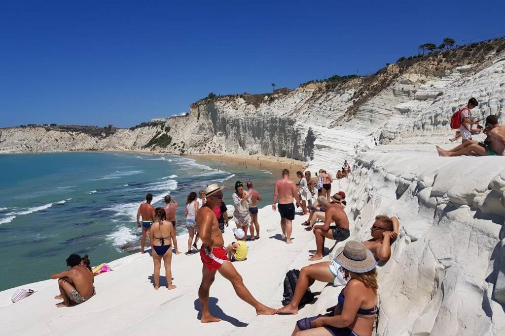 J M Villa Al Mare Con Veduta Spettacolare Sciacca Esterno foto